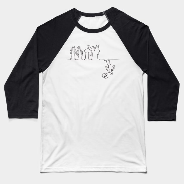 Line Baseball T-Shirt by BITICOL